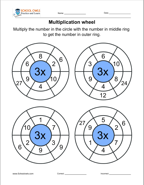 Target Shooting - Multiplication