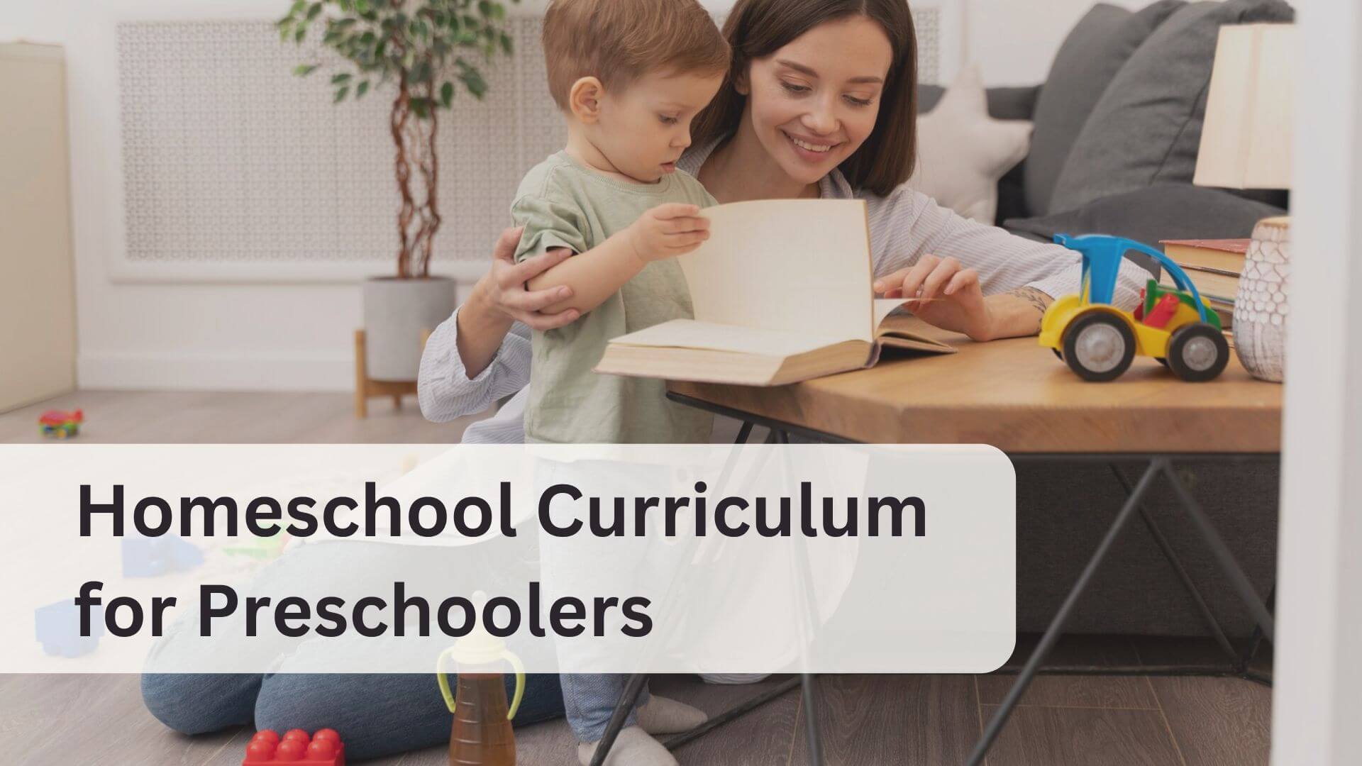 homeschool curriculum for preschoolers